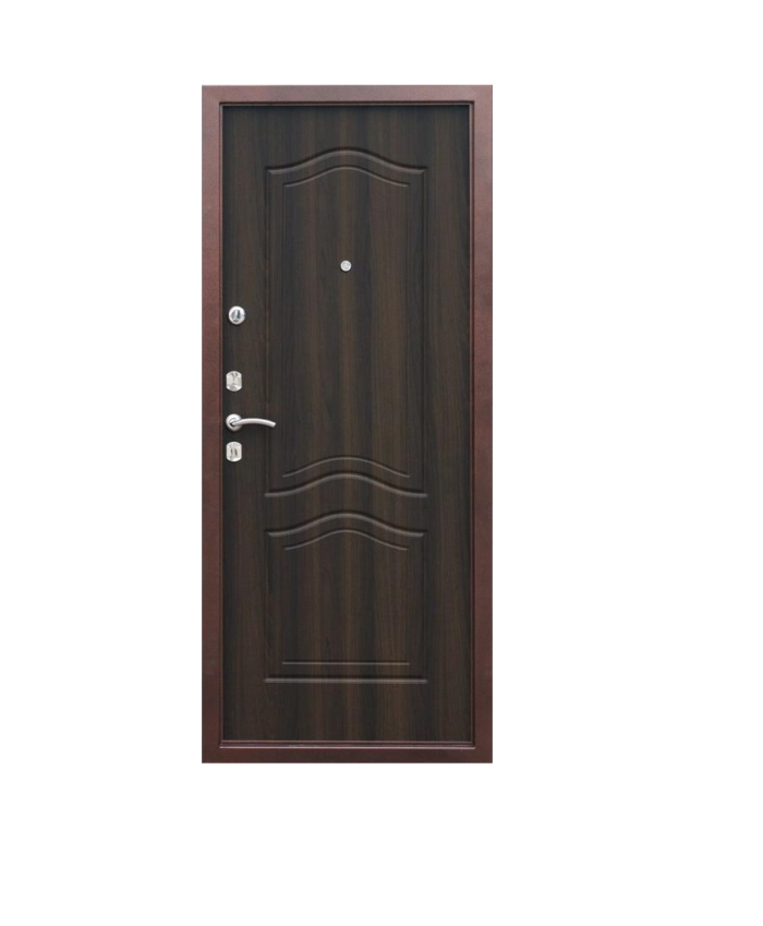 Входная дверь стальная “Страж” 2-К GD 1512 (венге)