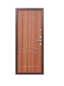 Входная дверь стальная “Страж” 2-К GD 1512 (лесной орех)